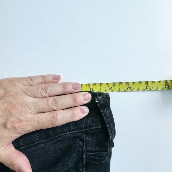 Tristan Black Jeans Slim Urban Straight Silhouette Size 12 - Picture 3 of 14